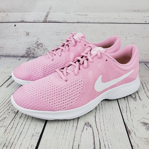nike revolution grey pink